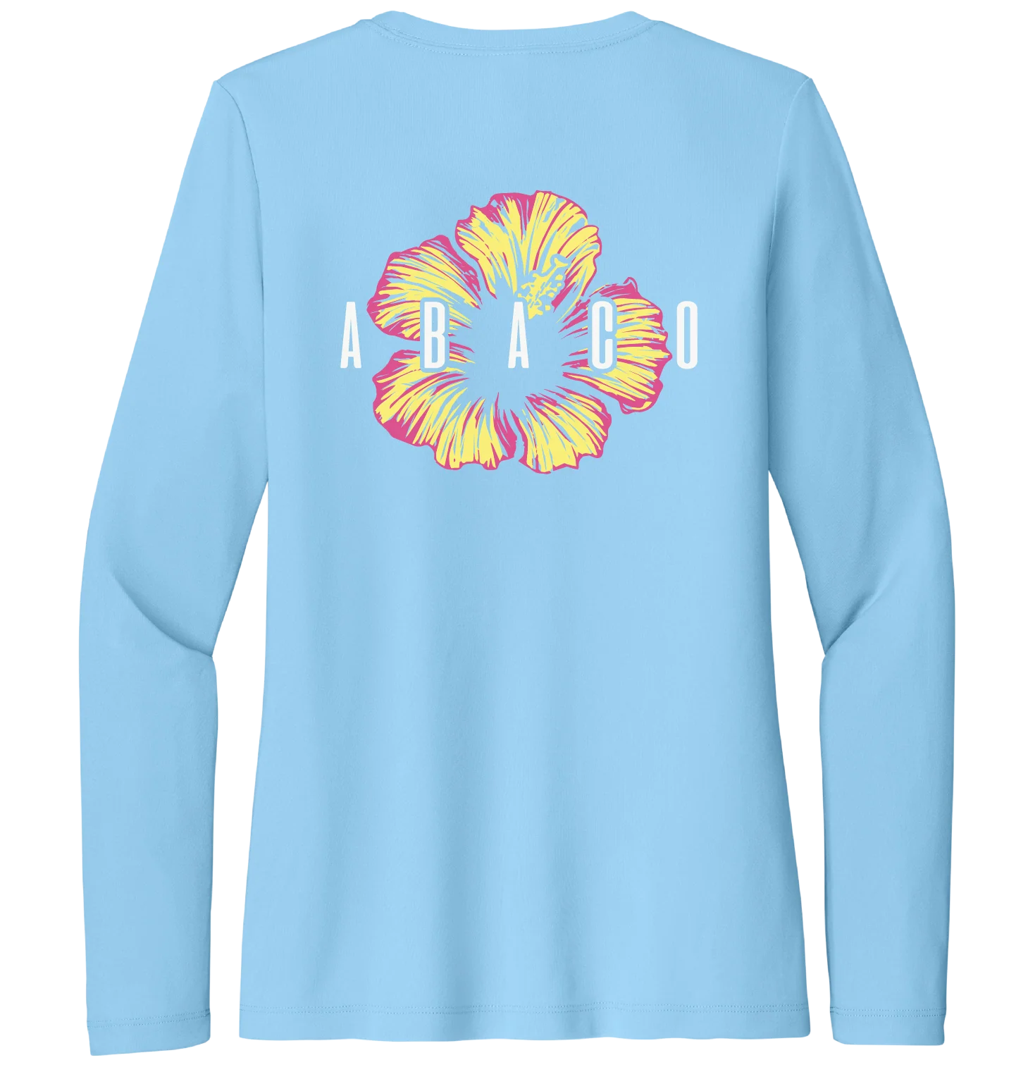 Hibiscus Vibes Long Sleeve UV Shirt - Image 3